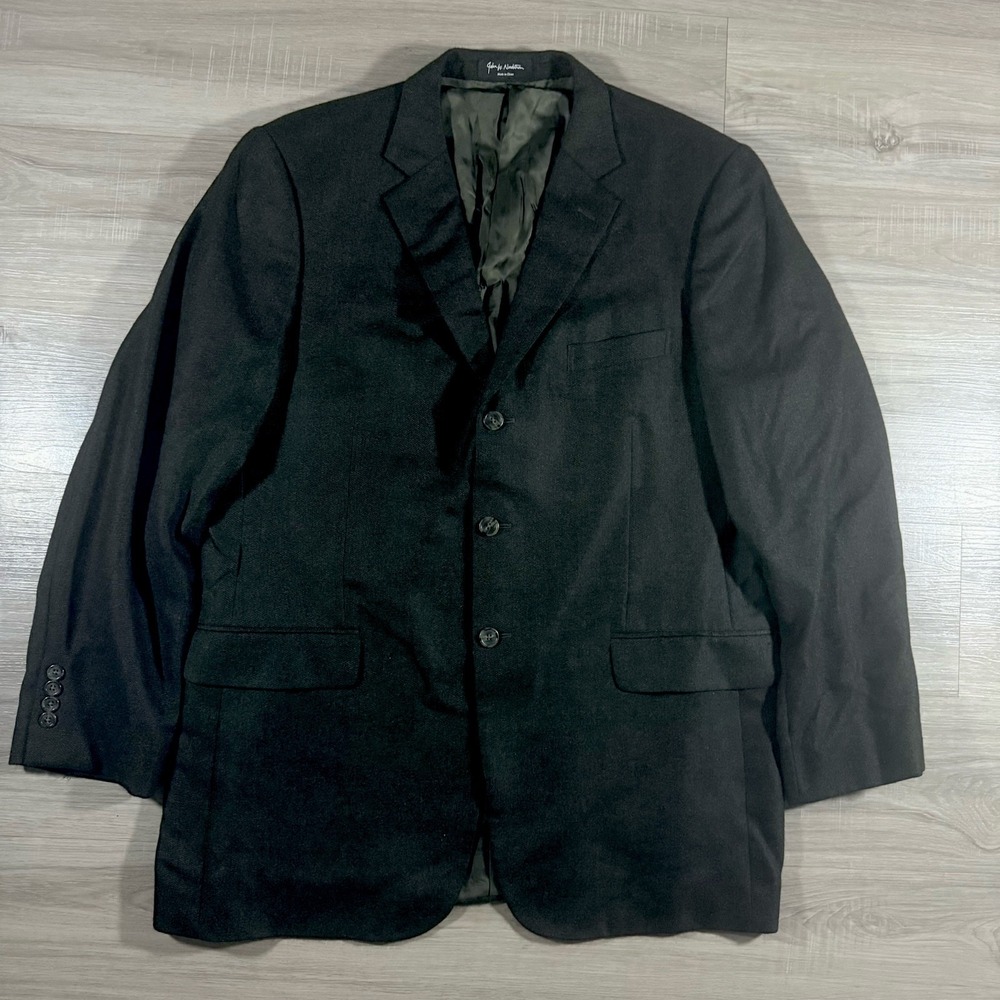 Loro Piana Cashmere Blazer Jacket Mens 46L Brown Special For John W. Nordstrom